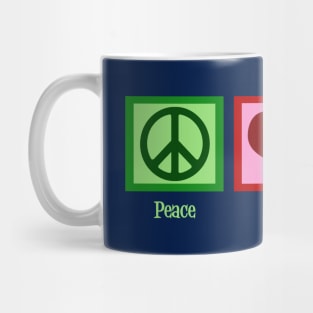 Peace Love Scuba Diving Mug